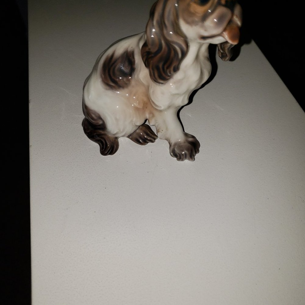 DAHL JENSEN PORCELAIN~CAVALIER KING CHARLES SPANIEL DOG